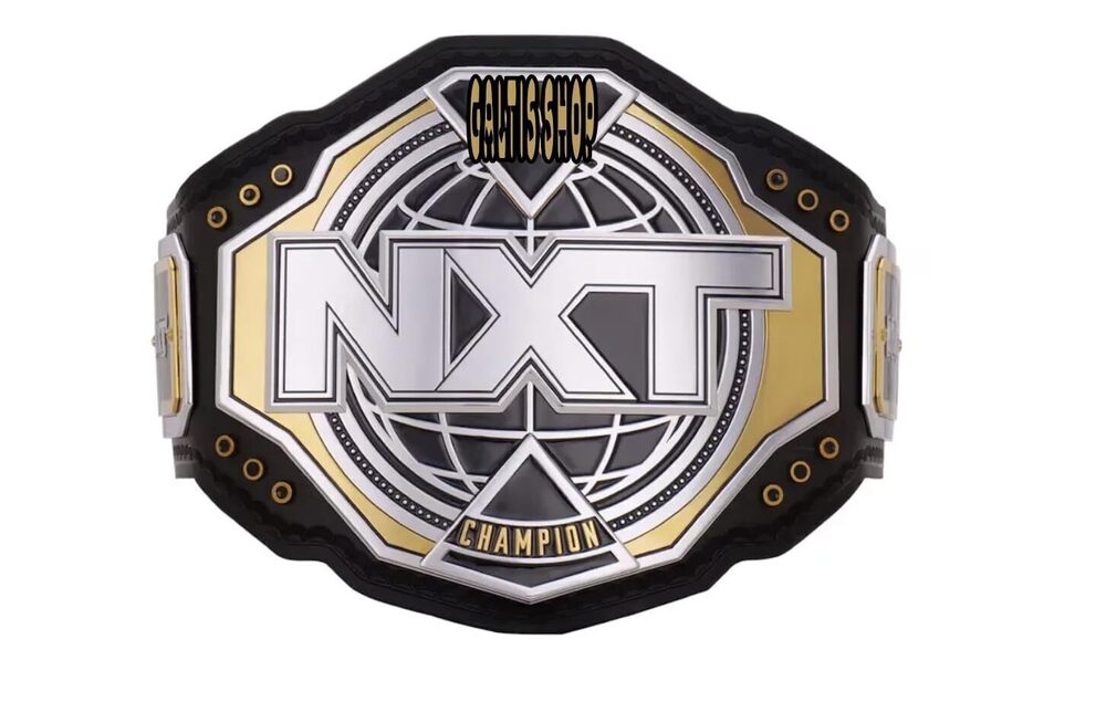 1278 NXT Championship Belt, NXT World Heavyweight Wrestling Belt - Replica